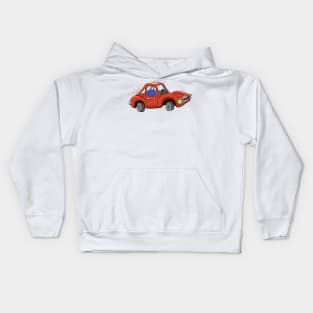 Cartoon Car Kids Hoodie